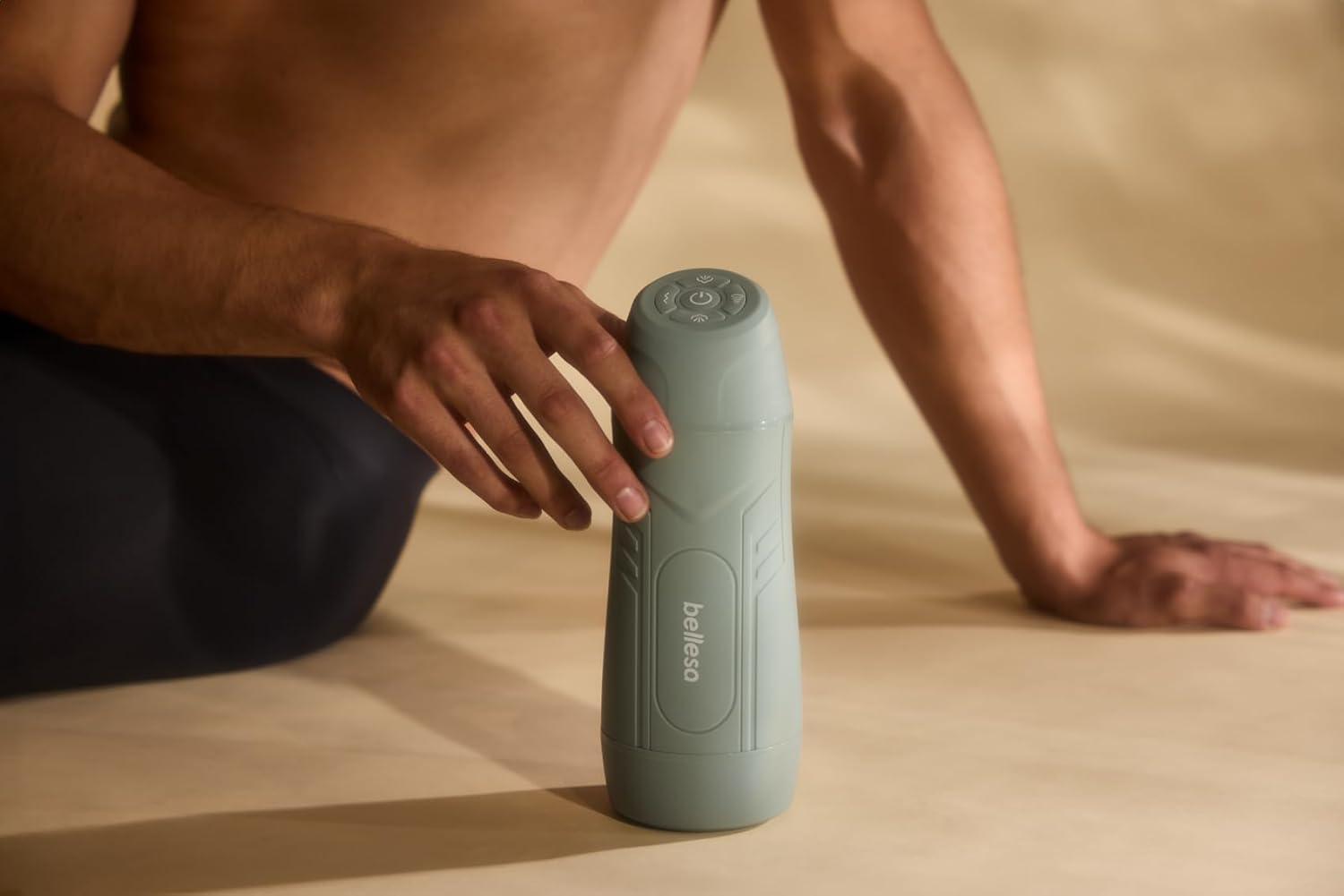 imageBELLESA Blow Male Masturbator Mens Toy Rechargeable