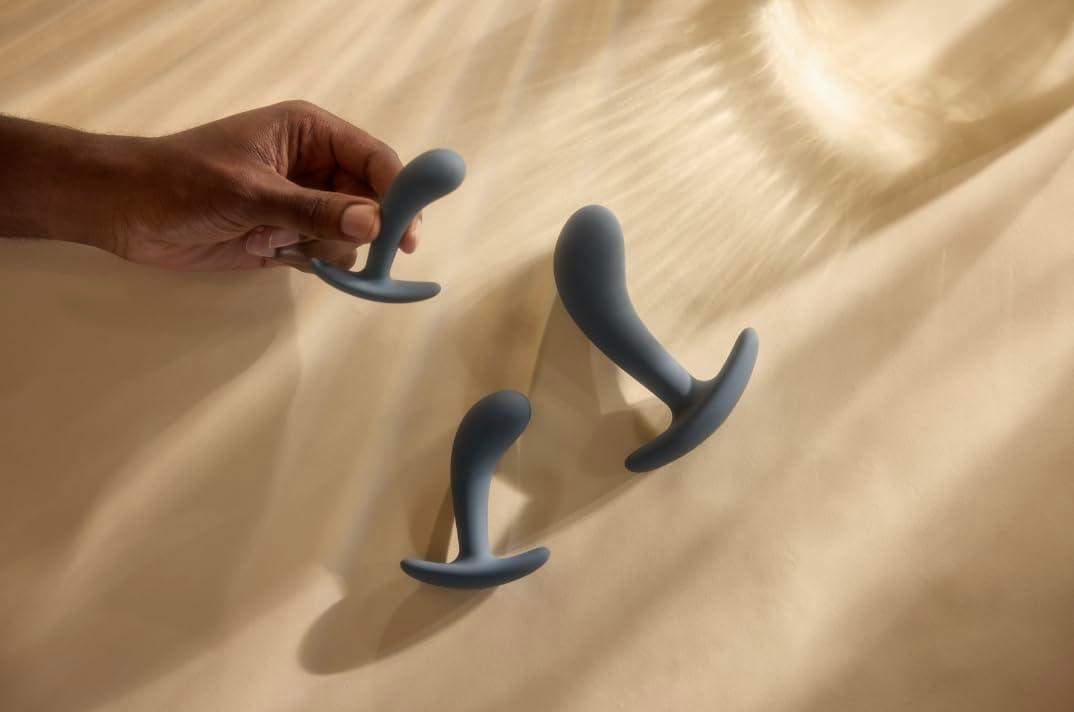 imageBELLESA Weighted Prostate Training Kit Anal Stimulation PSpot Stimulation Anal Training Prostate Training Easy to Clean
