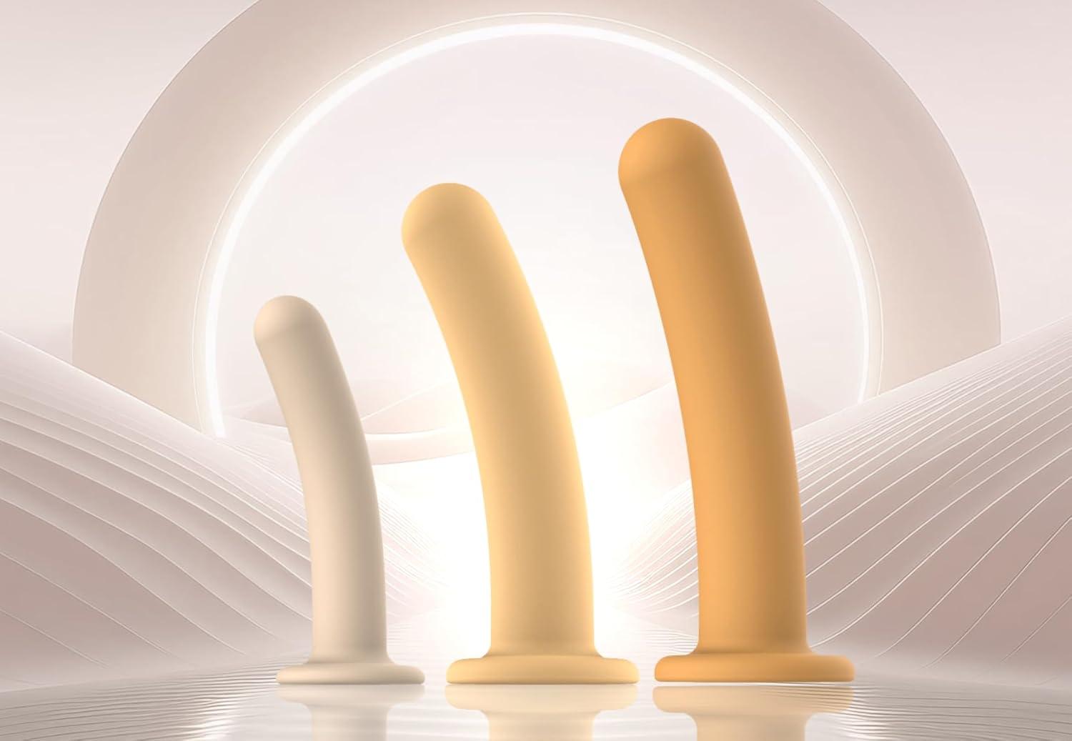 imageBELLESA Luxe Dildo 5 GSpot Stimulation Small Dildo Beginner Friendly Silicone Waterproof