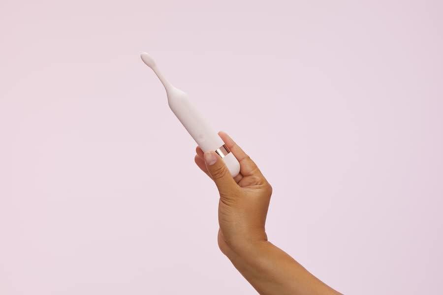 imageBELLESA Quip Soft Touch Clitoral Vibrator Clitoral Stimulation Silicone Waterproof USB Rechargeable