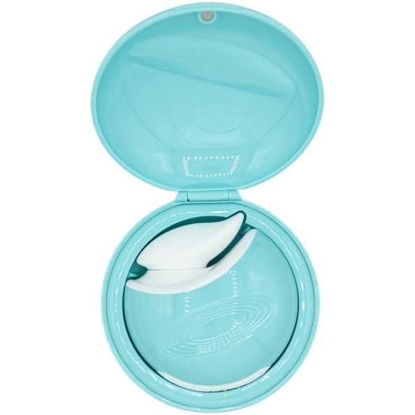 imageBELLESA Diskreet Vibe Clitoral Vibrator Clitoral Stimulation Silicone Waterproof USB Rechargeable Storage Pouch Included