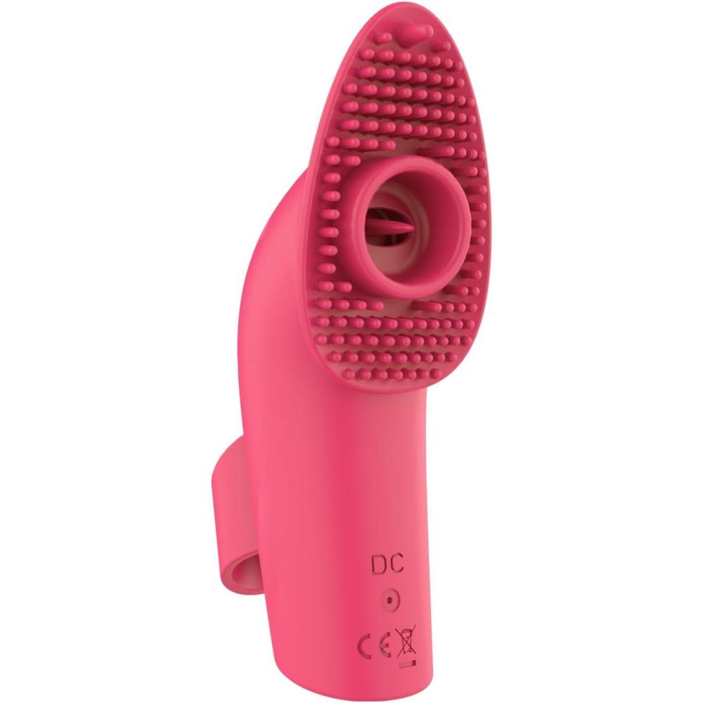 imageBELLESA Finger Pro Flutter Finger Vibrator  Clitoral Stimulation  Silicone  Waterproof  USB Rechargeable