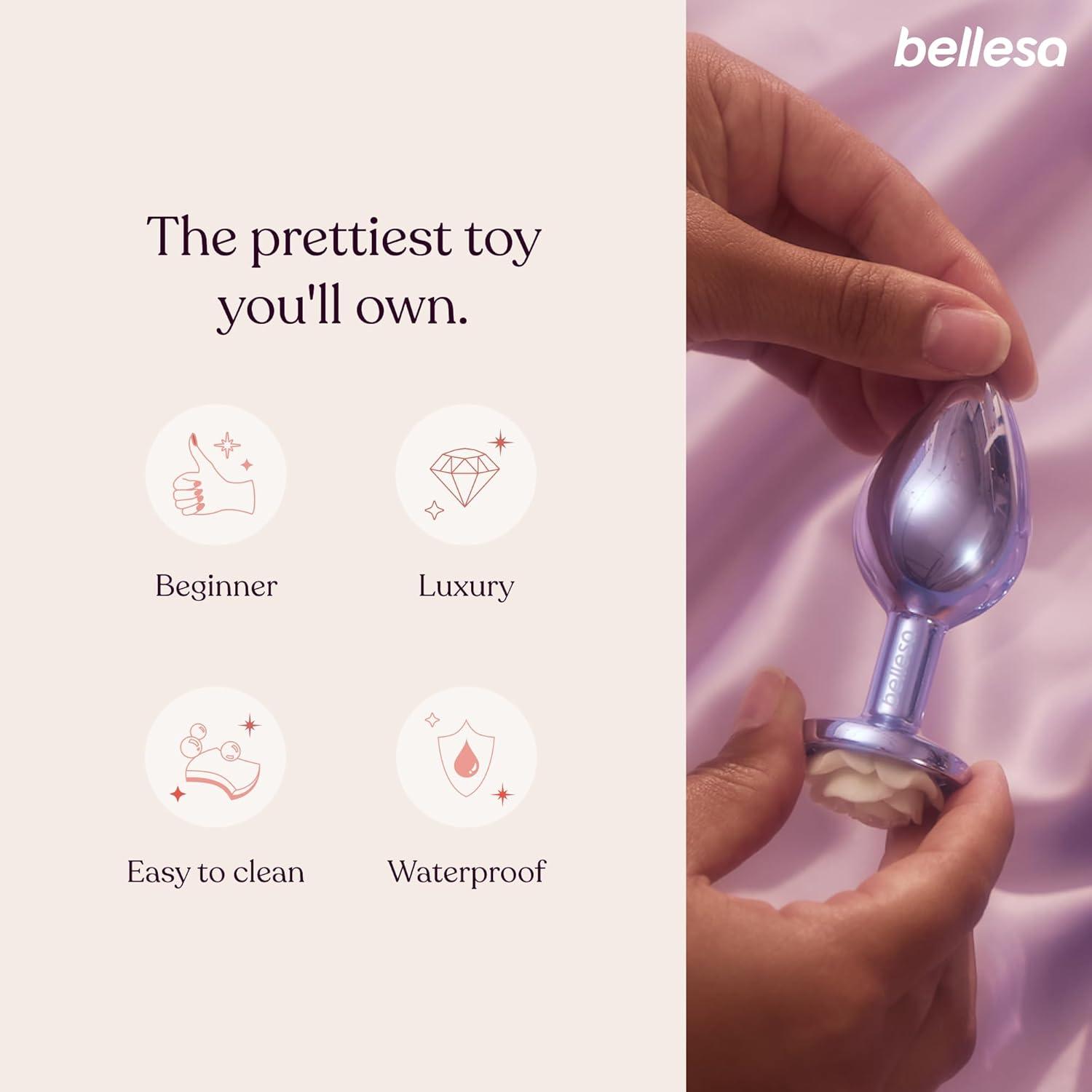 imageBELLESA Plug Small Anal Stimulation Easy to Clean