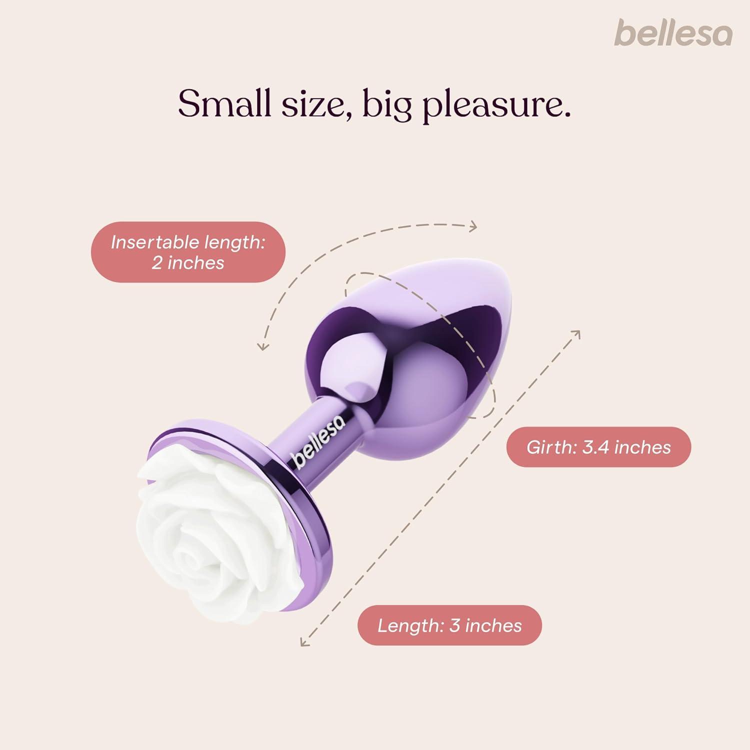 imageBELLESA Plug Small Anal Stimulation Easy to Clean
