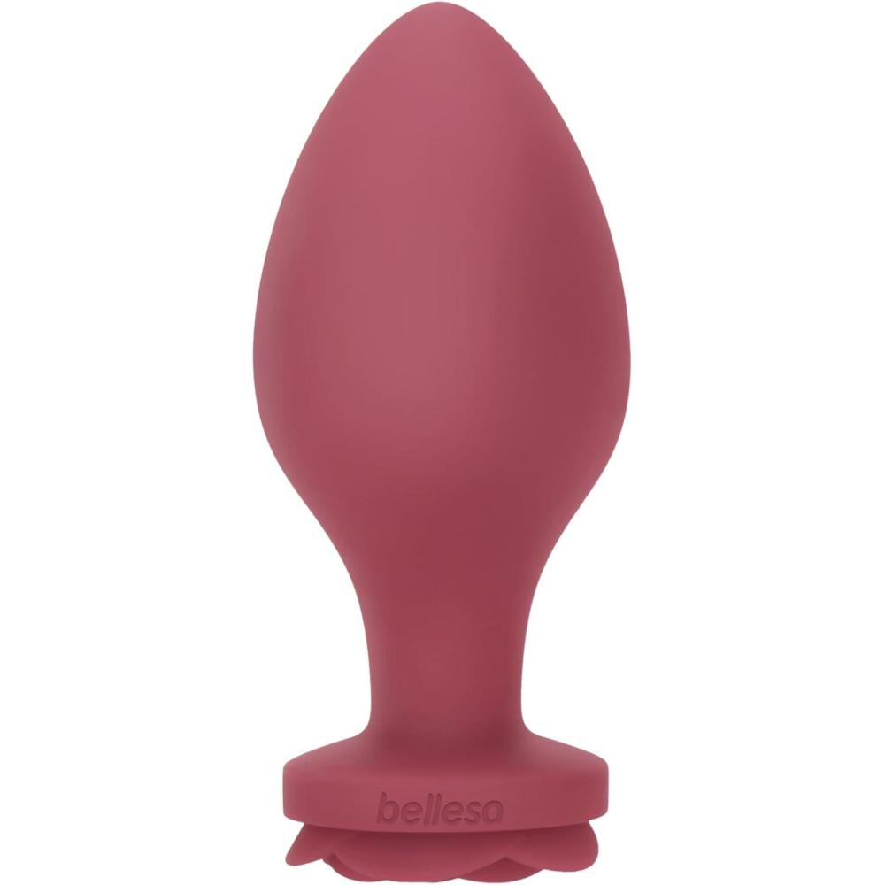 imageBELLESA Rose Plug Large Anal Stimulation Easy to Clean