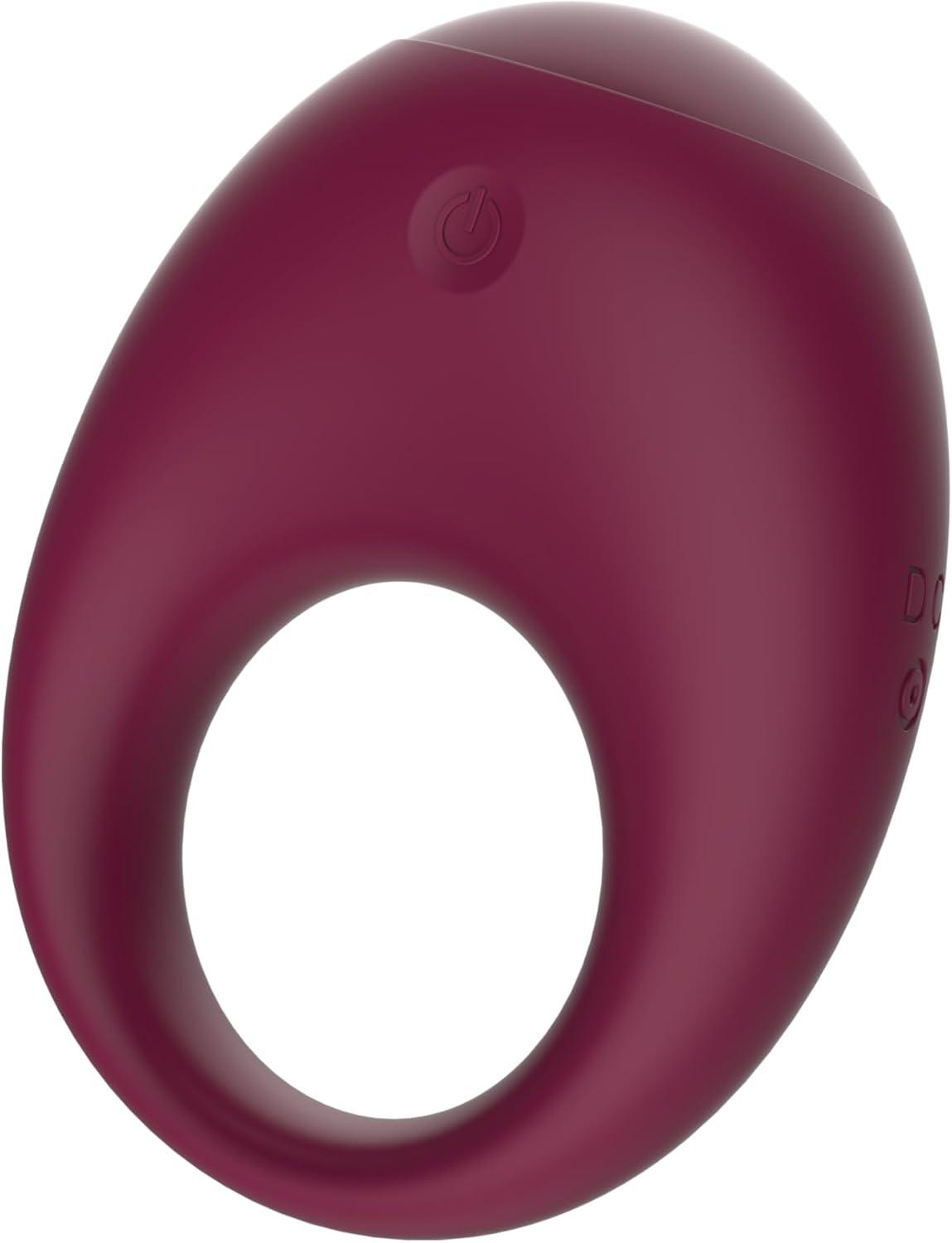 imageBELLESA Halo 2 Cock Ring Couples Sex Toy Silicone Waterproof USB Rechargeable