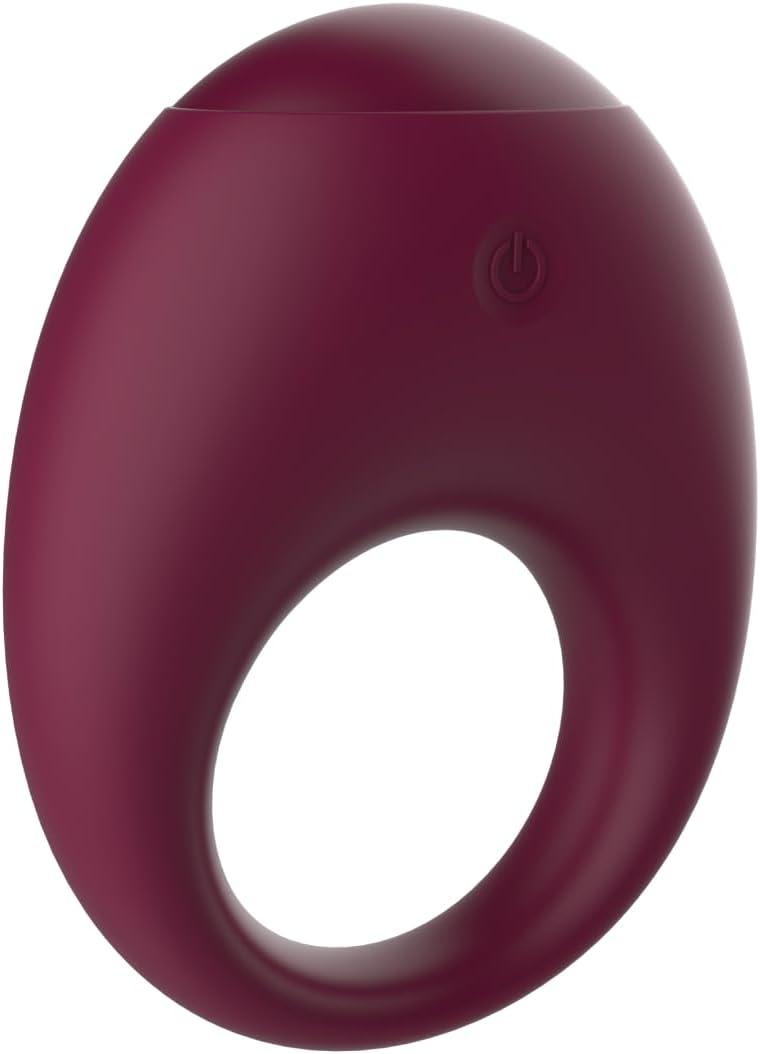imageBELLESA Halo 2 Cock Ring Couples Sex Toy Silicone Waterproof USB Rechargeable