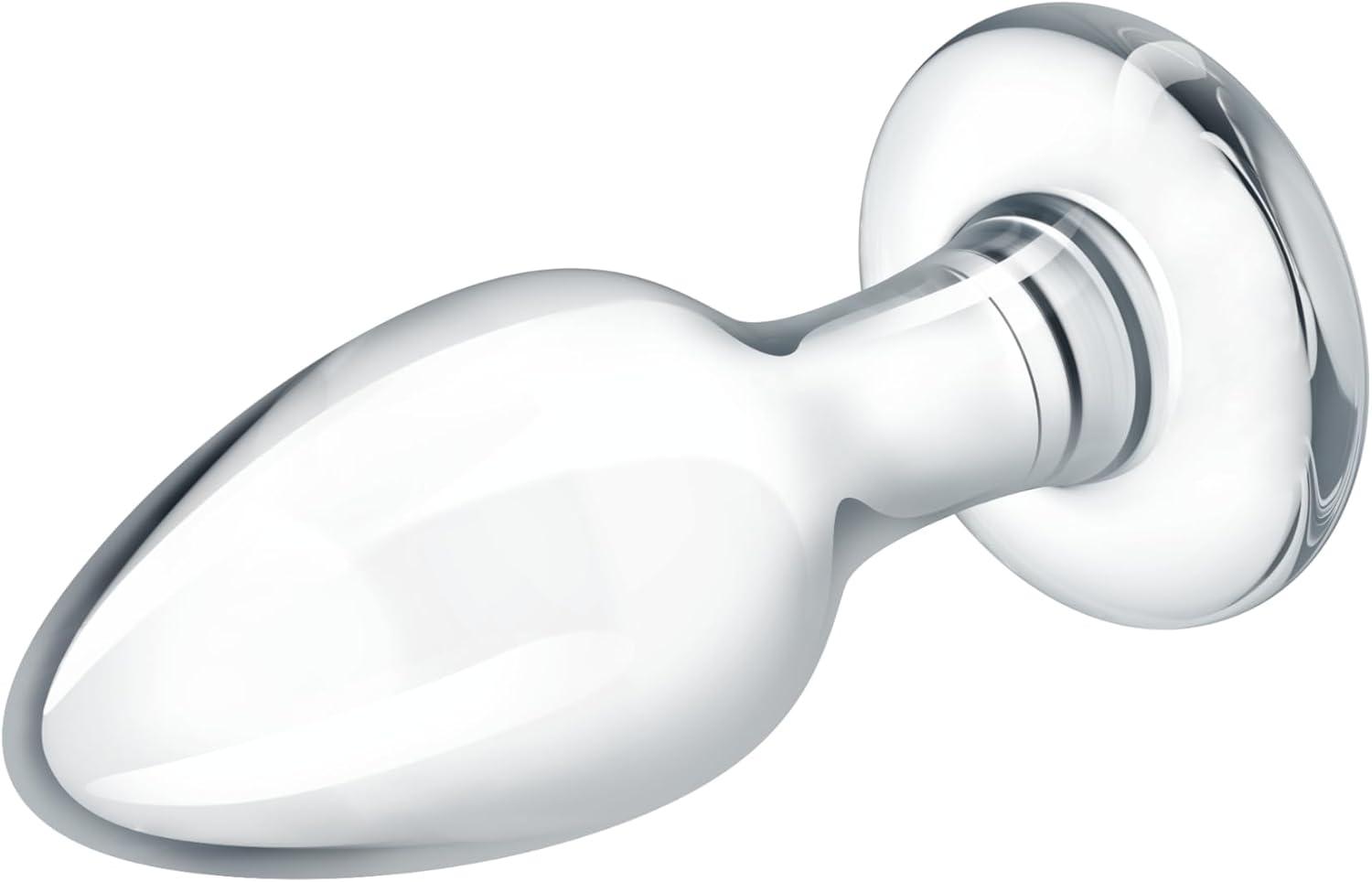 imageBELLESA Glass Plug Anal Stimulation Easy to Clean