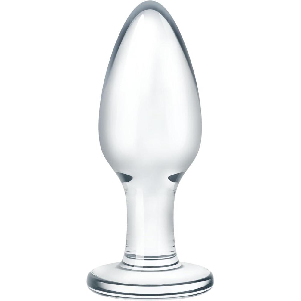 imageBELLESA Glass Plug Anal Stimulation Easy to Clean