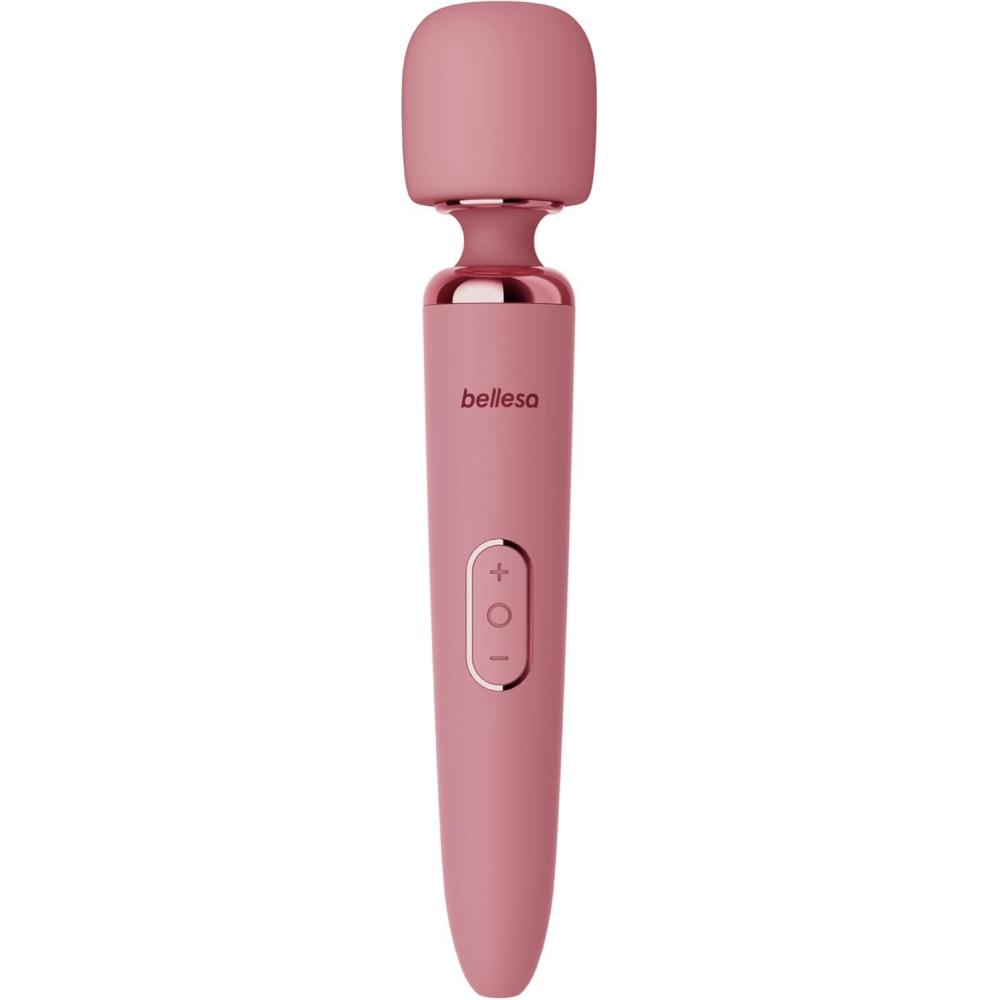 imageBELLESA Luxe Rechargeable Wand Wand Vibrator Clitoral Vibrator Clitoral Stimulation Rechargeable Waterproof