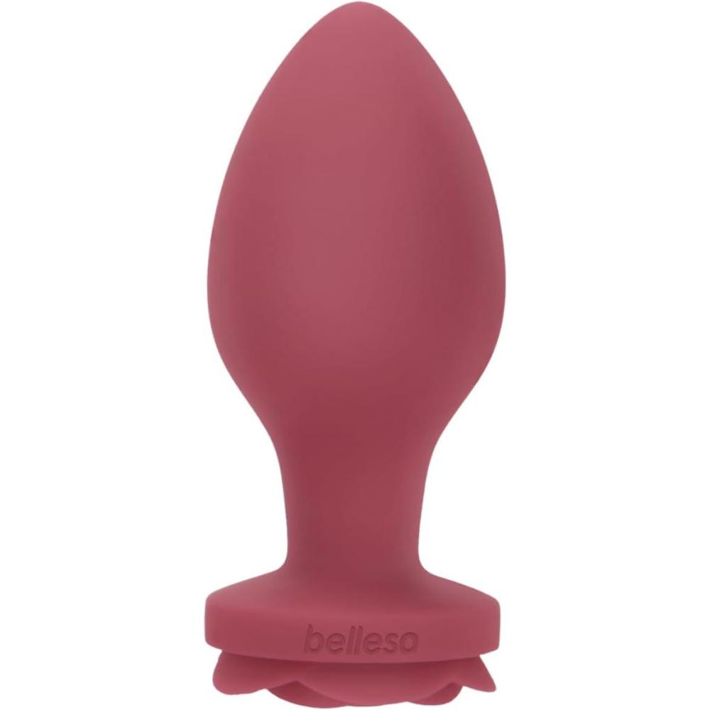 imageBELLESA Rose Plug Small Anal Stimulation Anal Training Easy to Clean