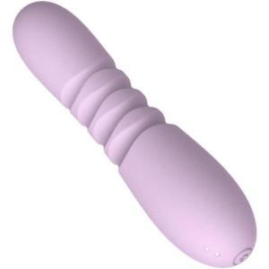 BELLESA Diskreet Thrust G-Spot Thrusting Vibrator | G-Spot Stimulation | Silicone | Waterproof | USB Rechargeable