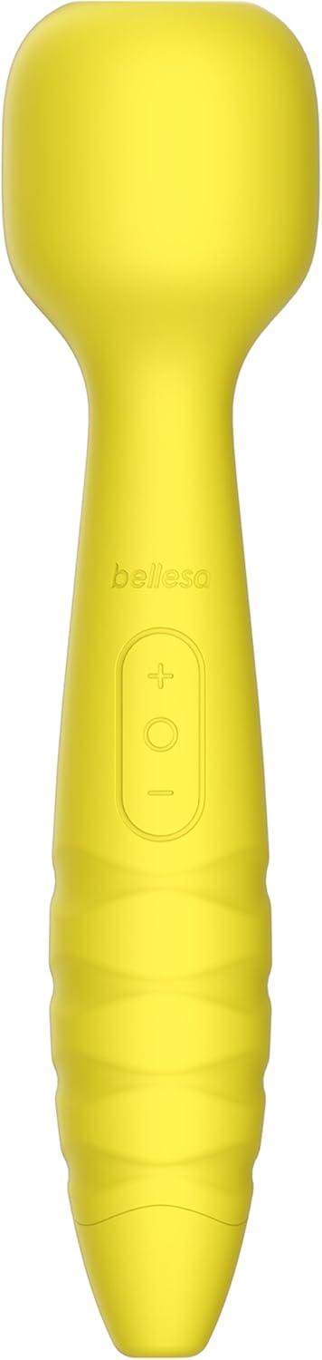 imageBELLESA The Demi Wand XL Clitoral Vibrator Clitoral Stimulation Wand Vibrator Waterproof USB Rechargeable Storage Case Included