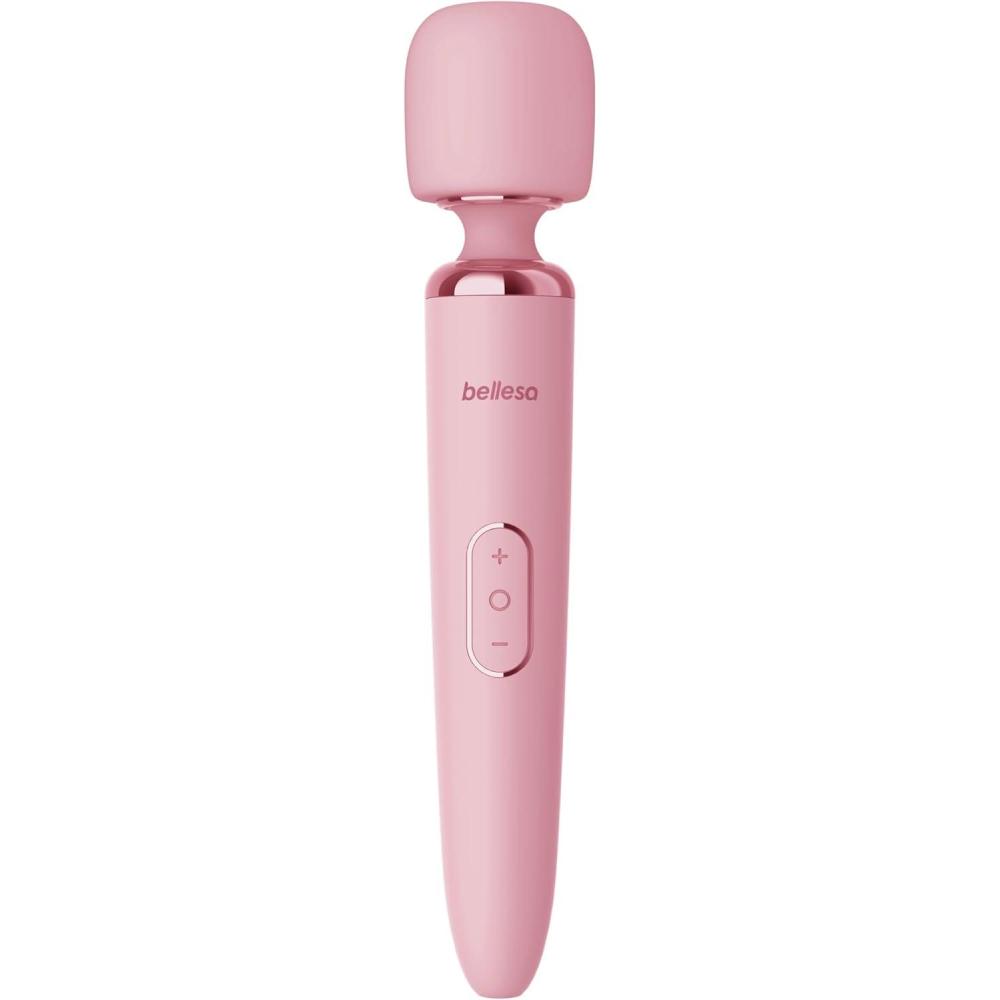 imageBELLESA Luxe Rechargeable Power Wand Wand Vibrator Clitoral Vibrator Clitoral Stimulation Rechargeable