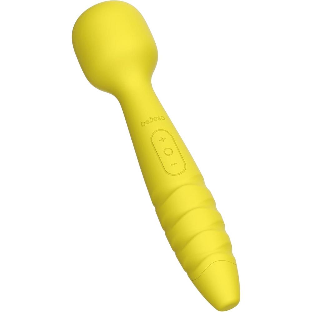 imageBELLESA The Demi Wand XL Clitoral Vibrator Clitoral Stimulation Wand Vibrator Waterproof USB Rechargeable Storage Case Included