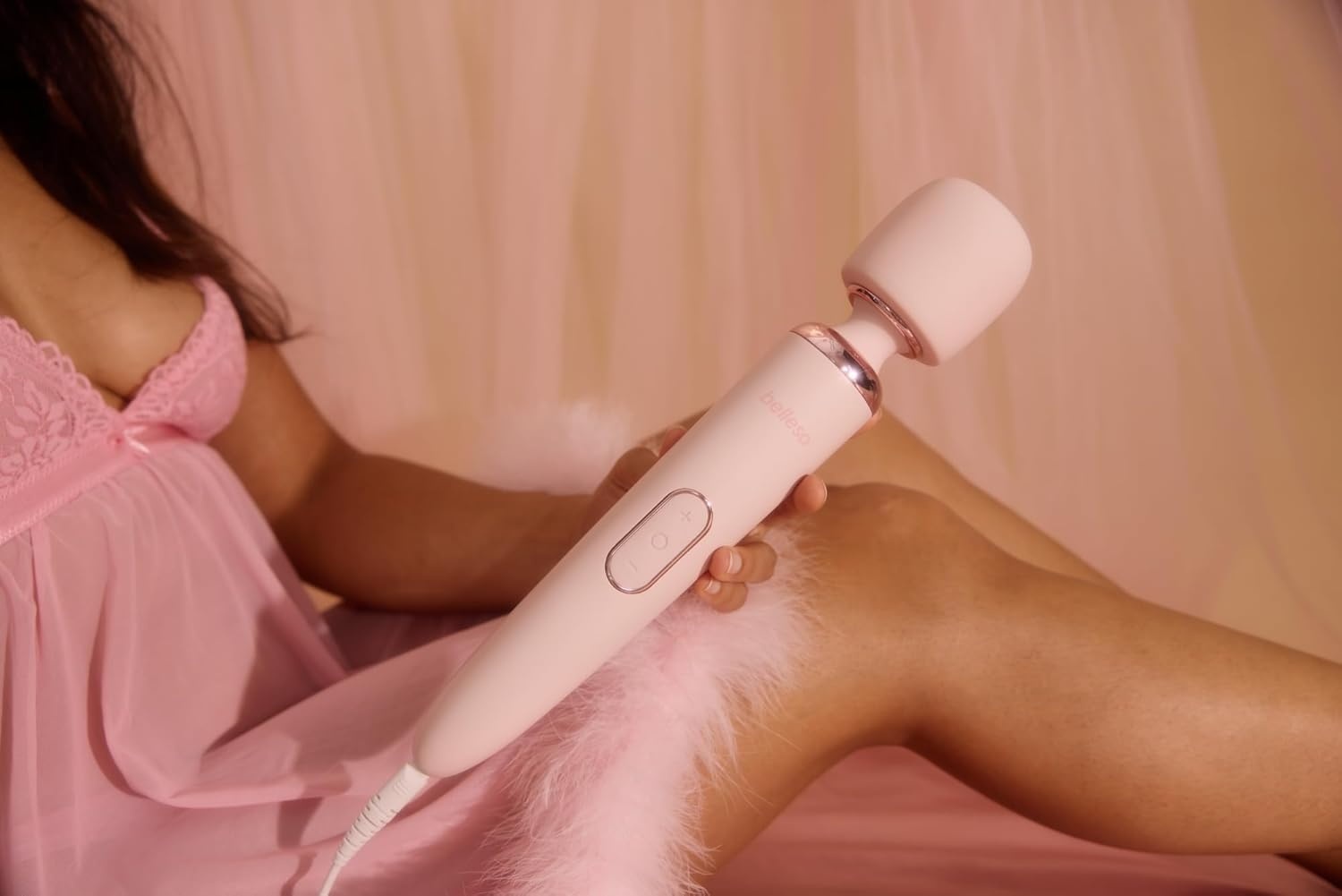 image:imageBELLESA Luxe Plug in Wand Wand Vibrator Clitoral Vibrator Clotoral Stimulation
